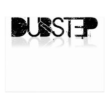 Dubstep Reflexion Postkarten