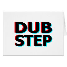 Dubstep schmutziger Tollpatschschritt Bass-techno  Karte