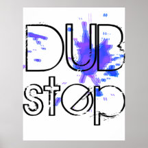 DubStep Spritzer-Plakat