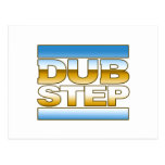DUBSTEP T-Shirt Chrom Postkarten