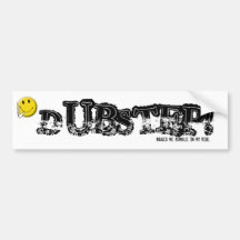 dubstep techno Aufkleber Auto Sticker