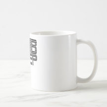 Dubstep zeichnete Text Kaffeetasse