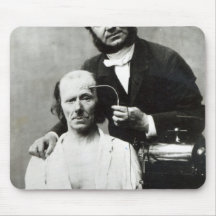 Duchenne De Boulogne mit einem 'Opfer patient Mauspads