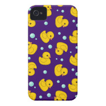 Ducky Gummimuster iPhone 4 Case-Mate Hülle