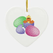 Ducky in den Eiern Ornamente