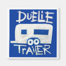 Duelie Anhänger-Logo Kühlschrankmagnet