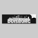 Duisburg Stadt Skyline - Autoaufkleber / Aufkleber autoaufkleber