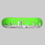 Duisburg Stadt Skyline - Geschenkideen skateboards