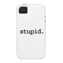 dumm iPhone 4 hülle