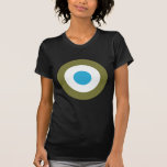 Dunkelheitst-shirt der Damen Retro1