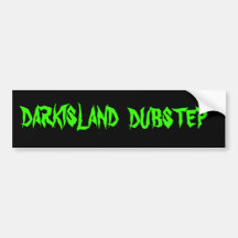 Dunkle Insel Dubstep Autosticker