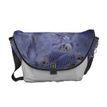 Dunkle Meerjungfrau-Bote-Tasche Kuriertasche