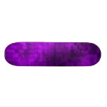 Dunkler lila Himmel Individuelles Skateboard
