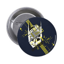 Dunkler Ritter Batmans futuristisch Anstecknadelbutton