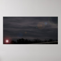 Dunkler Sturm Poster