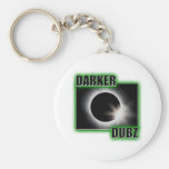 DUNKLERER DUBZ grüner Dubstep Tollpatsch Schlüsselanhänger