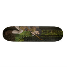 Dunkles Elf-Skateboard Bedruckte Skateboarddecks