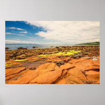 Dunure Strand, Ayrshire-Rind Wandplakat