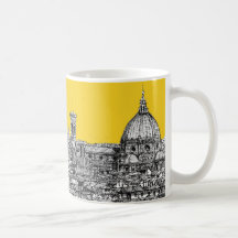 Duomo Florenz in der Orange Kaffee Haferl