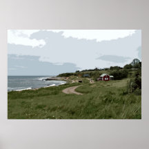 Durch das Meer Posterdruck