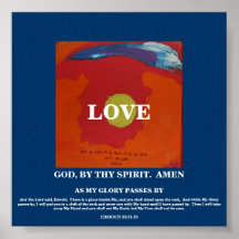DURCH THY SPIRIT/LOVE - 1118 PLAKATDRUCK