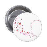 Durchbrennenherzen Buttons