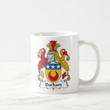 Durham-Familienwappen Kaffee Haferl