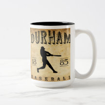Durham-North Carolina-Baseball 1885 Kaffeetasse