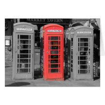 Durham Phonebox Grußkarten