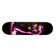 durtfree rosa Pantherbrett Skateboarddeck