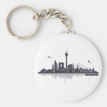 Düsseldorf City Skyline Schlüsselanhänger