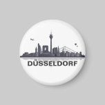 Düsseldorf Skyline Kühlschrank Magnet magnete