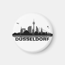 Düsseldorf Skyline Kühlschrank Magnet Kühlschrankmagnet