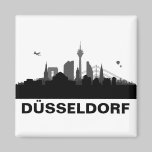 Düsseldorf Skyline Kühlschrank Magnet magnete