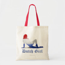 Dutch Girl Flag Tote Bag