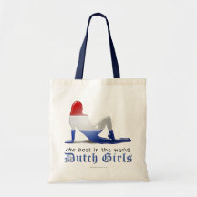Dutch Girls are Best Flag Bags