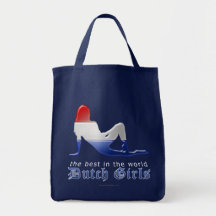 Dutch Girls are Best Flag Canvas Bag