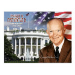 Dwight D. Eisenhower - 34. Präsident der US Postkarten