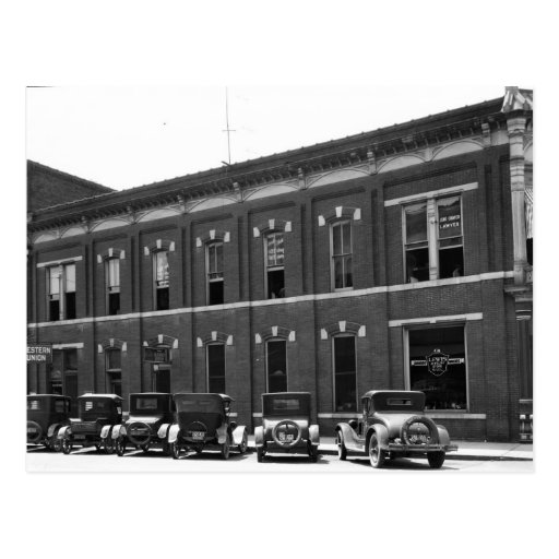 Dyersburg Western-Gewerkschafts-u. Telefon-Büro Postkarten