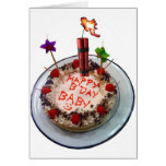 Dynamit-Geburtstag Grußkarte