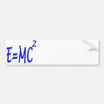 E = Lux 2 (Blau) Autoaufkleber