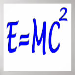 E = Lux 2 (Blau) Posterdruck