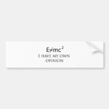 e=mc2 autosticker