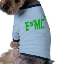 E=MC2 (Grün) Haustier T-shirt