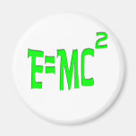 E=MC2 (Grün) Kühlschrankmagnet