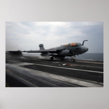 EA-6B Prowler zugewiesen USS Dwight D. Eisenhower Poster