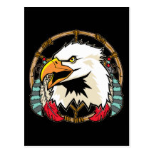 Eagle Dreamcatcher Postkarte