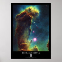 Eagle-Nebelfleck Poster