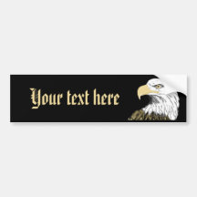 Eagle: Schaffen Sie Ihre Selbst Auto Sticker