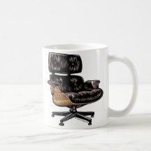 Eames Stuhl-Becher Kaffee Haferl